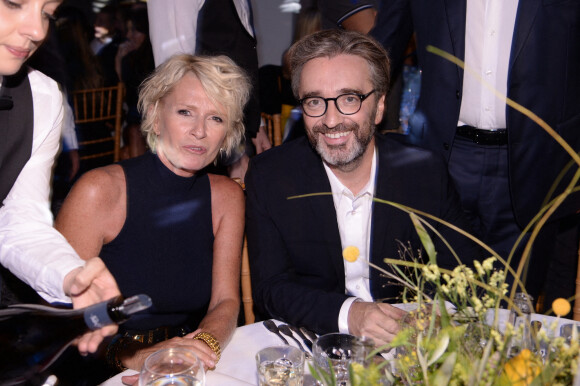 Exclusif - Sophie Davant et Pierre-Antoine Capton - Moma Group fête son 10ème anniversaire à l'hôtel Salomon de Rothschild à Paris. Promoteur d'un art de vivre à la française, le PDG de Moma Group promet de créer 40 nouvelles adresses à travers le monde en faisant rayonner ses concepts emblématiques que sont Café Pérouse, Noto, Casa Amour et Mimosa. © Rachid Bellak/Bestimage