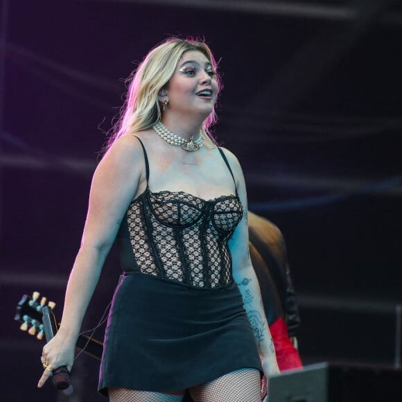 Exclusif - Louane lors de l'édition 2022 du Mainsquare Festival à Arras le 1 juillet 2022. No web pour Belgique et Suisse © Stephane Vansteenkiste / Bestimage