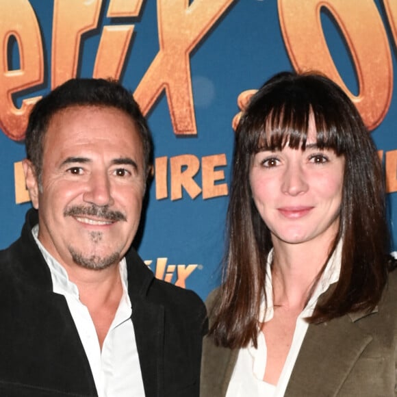 Exclusif - José Garcia et sa nouvelle compagne Camille - Soirée de la première du film Astérix et Obélix "L'Empire du Milieu" au Club Haussmann à Paris le 15 janvier 2023. © Coadic Guirec/Bestimage