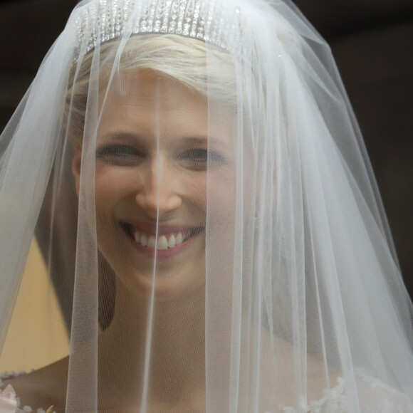 Lady Gabriella Windsor - Mariage de Lady Gabriella Windsor avec Thomas Kingston dans la chapelle Saint-Georges du château de Windsor le 18 mai 2019. 