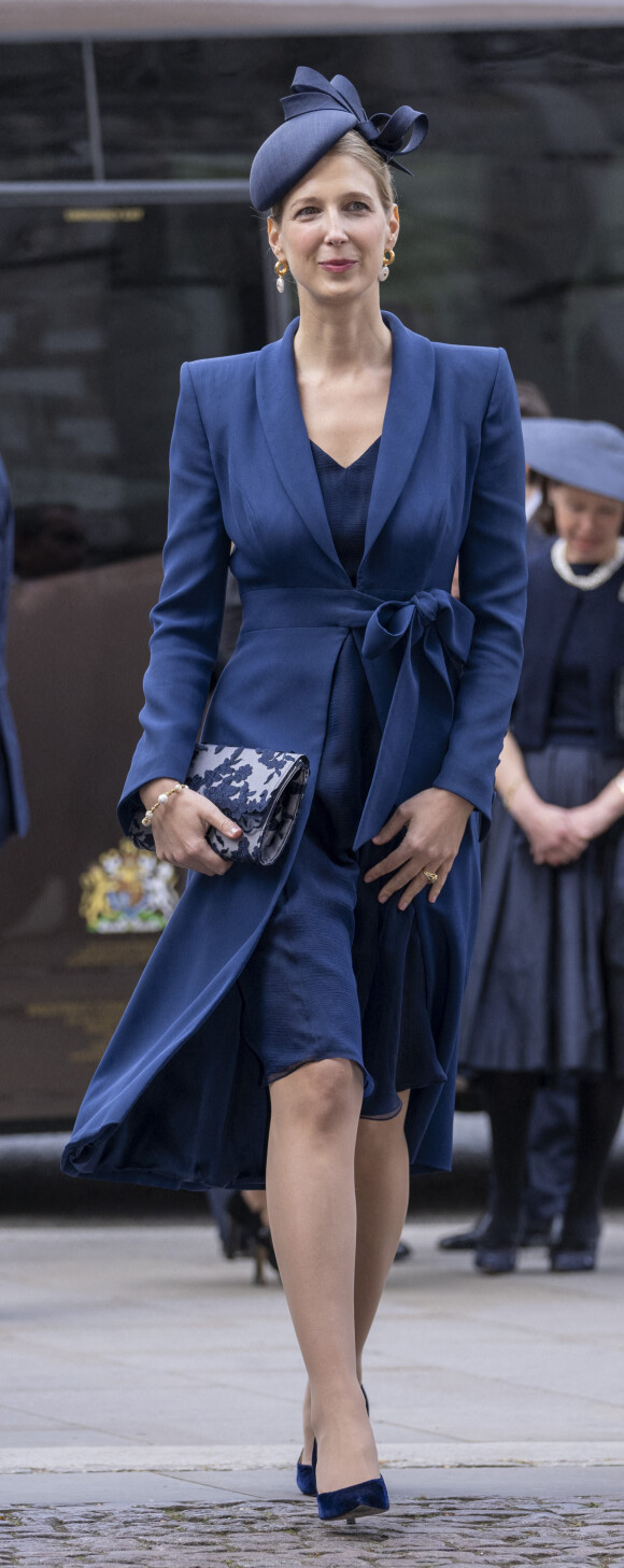 Lady Gabriella Windsor - Service d'action de grâce en hommage au prince Philip, duc d'Edimbourg, à l'abbaye de Westminster à Londres, le 29 mars 2022. Le prince Philip, duc d'Edimbourg, est décédé le 9 avril 2021. 