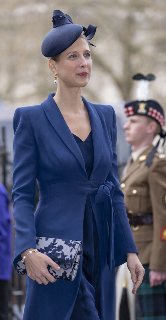 Lady Gabriella Windsor - Service d'action de grâce en hommage au prince Philip, duc d'Edimbourg, à l'abbaye de Westminster à Londres, le 29 mars 2022. Le prince Philip, duc d'Edimbourg, est décédé le 9 avril 2021. 