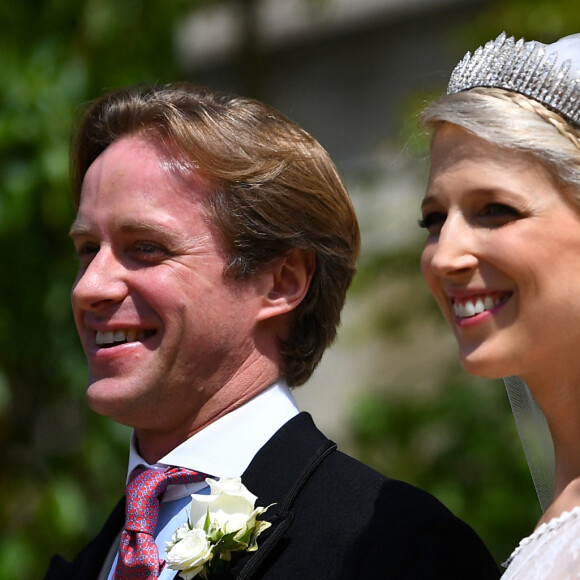 Lady Gabriella Windsor et Thomas Kingston - Mariage de Lady Gabriella Windsor avec Thomas Kingston dans la chapelle Saint-Georges du château de Windsor le 18 mai 2019. 