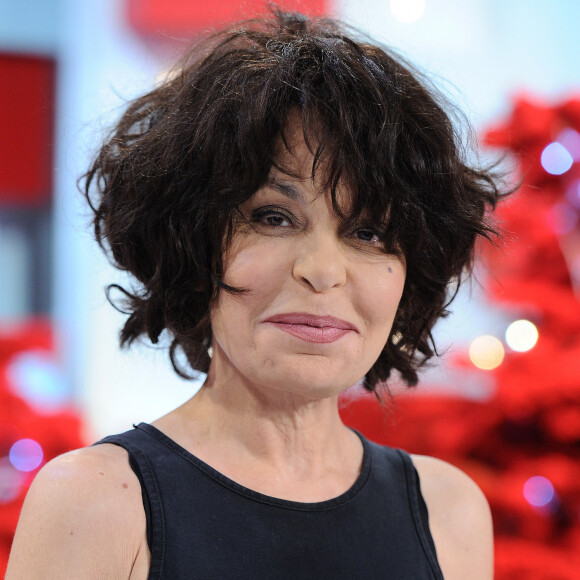 Exclusif - Isabelle Mergault - Enregistrement de l'émission "Vivement Dimanche prochain" présentée par M.Drucker et diffusée le 5 janvier 2020 sur France 2. Le 4 décembre 2019 © Guillaume Gaffiot / Bestimage