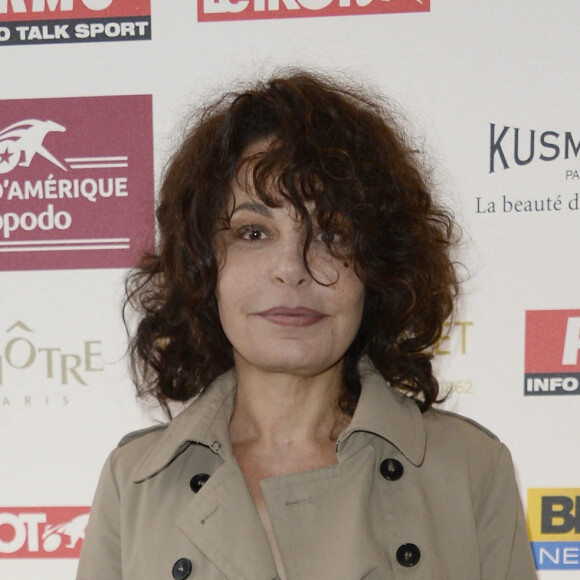 Isabelle Mergault - La 95ème édition du Prix d'Amérique Opodo à l'Hippodrome de Paris-Vincennes, le 31 janvier 2016. © Guirec Coadic/Bestimage