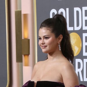 Selena Gomez au photocall de la 80ème cérémonie des Golden Globe, au "Beverly Hilton" à Los Angeles, le 10 janvier 2023. 