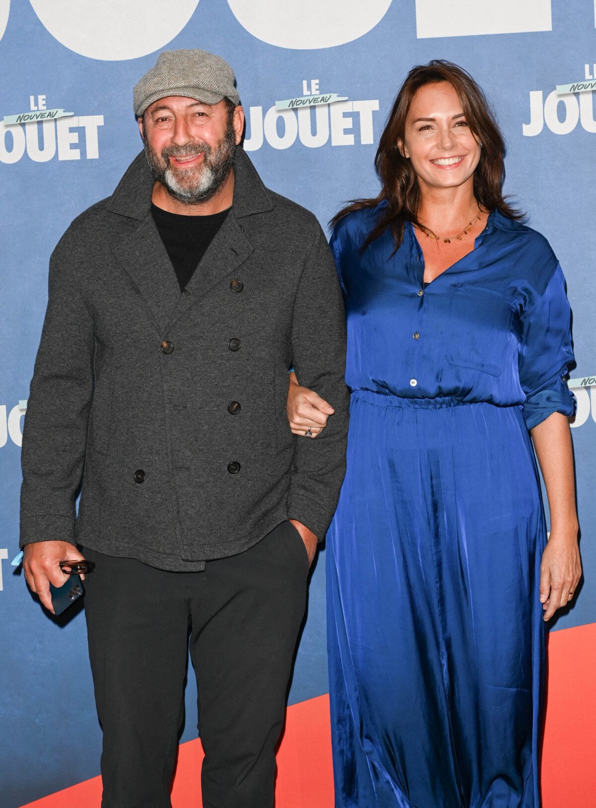 Photo : Kad Merad et sa femme Julia Vignali - Avant-première du film "Le  Nouveau Jouet" au Grand Rex à Paris le 9 octobre 2022. © Coadic  Guirec/Bestimage - Purepeople