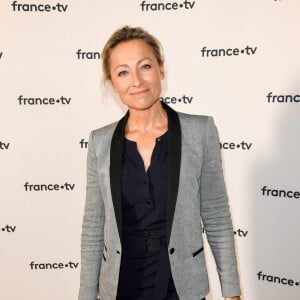 Anne-Sophie Lapix au photocall de la conférence de presse de France 2 au théâtre Marigny à Paris le 18 juin 2019 © Coadic Guirec / Bestimage