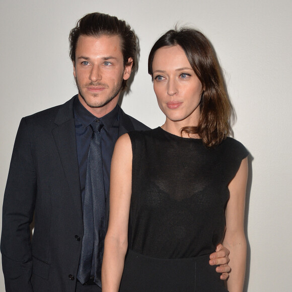 Gaspard Ulliel et sa compagne Gaëlle Pietri - La 20ème cérémonie des Prix Lumières à l'espace Pierre Cardin à Paris, le 2 février 2015. 