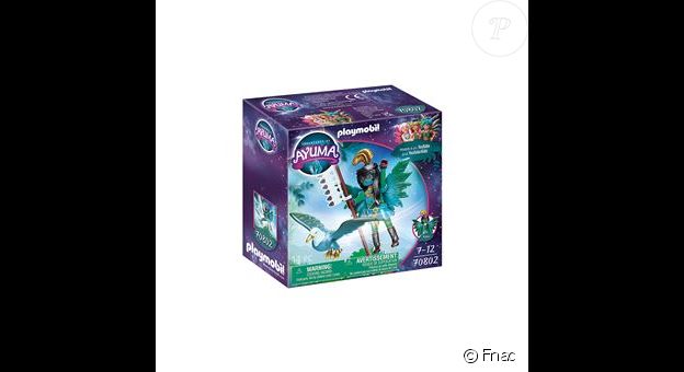 Cette fée a un lien très fort avec son aigle dans ce coffret Playmobil Ayuma camp d'entraînement des fées