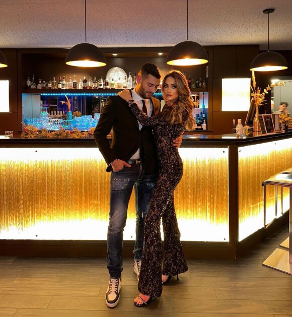 Samir Benzema, ancien candidat des "Anges", avec sa fiancée Mélani