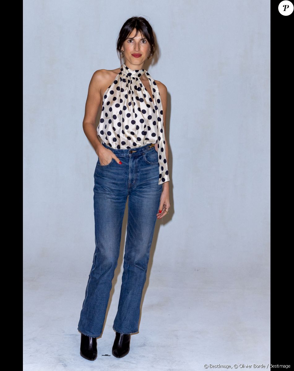 Jeanne Damas - Photocall du défilé de mode Hommes "AMI" prêt-à-porter automne-hiver 2023/2024 lors de la fashion week de Paris. Le 19 janvier 2023 © Olivier Borde / Bestimage