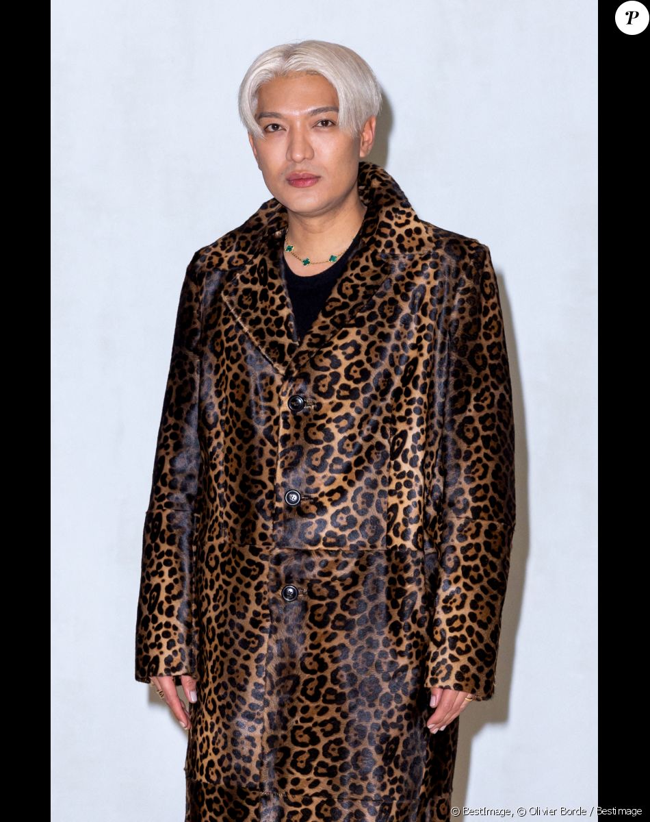 Bryan Boy - Photocall du défilé de mode Hommes "AMI" prêt-à-porter automne-hiver 2023/2024 lors de la fashion week de Paris. Le 19 janvier 2023 © Olivier Borde / Bestimage