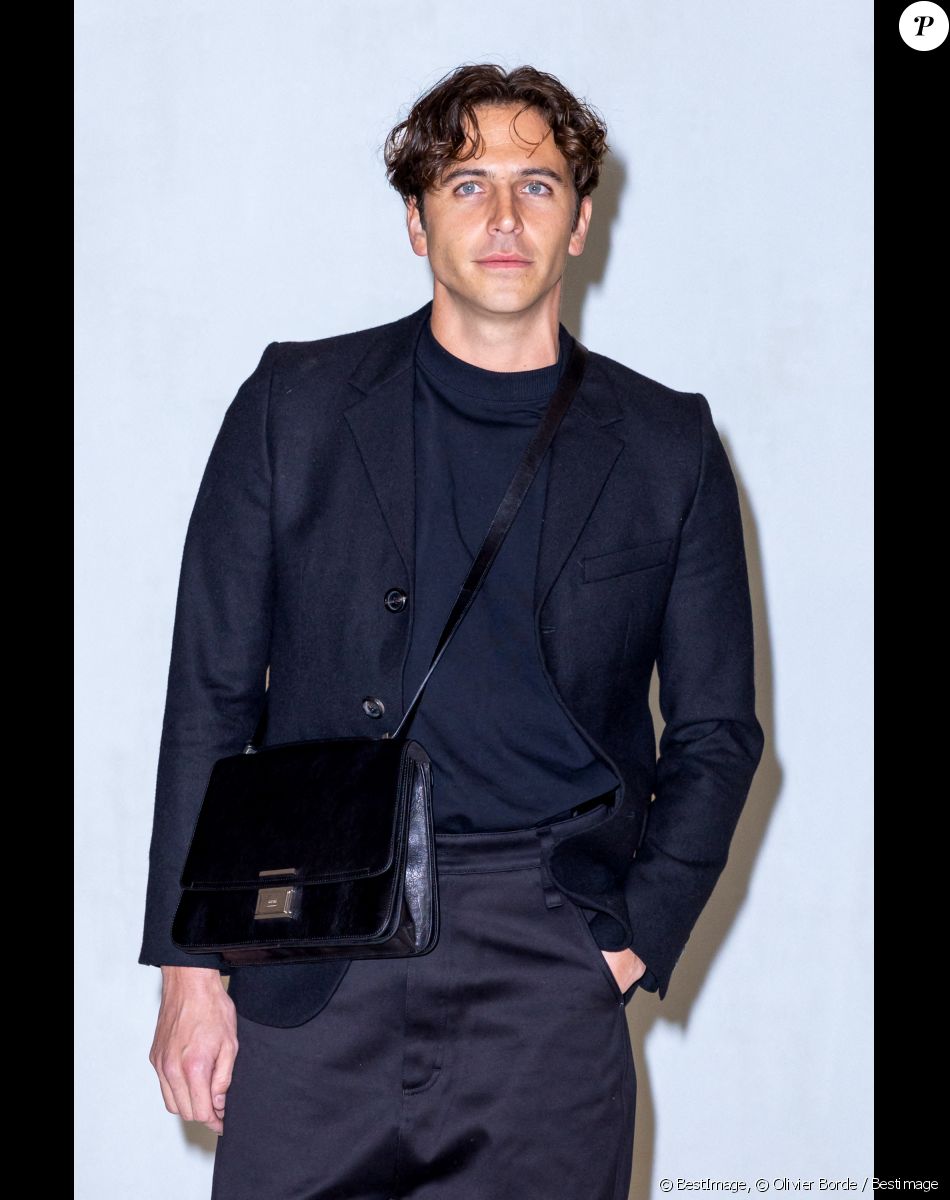 Joan Pala - Photocall du défilé de mode Hommes "AMI" prêt-à-porter automne-hiver 2023/2024 lors de la fashion week de Paris. Le 19 janvier 2023 © Olivier Borde / Bestimage
