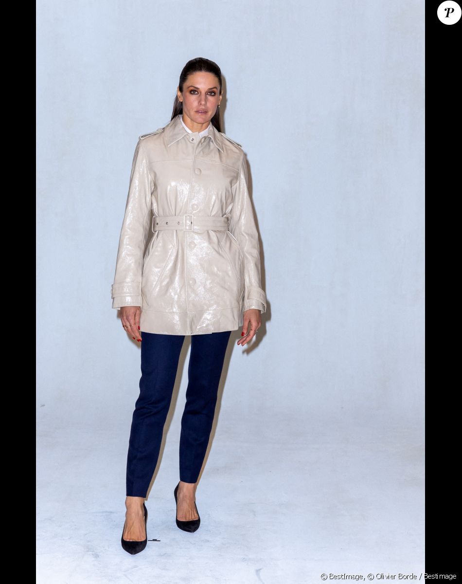 Natasha Andrews - Photocall du défilé de mode Hommes "AMI" prêt-à-porter automne-hiver 2023/2024 lors de la fashion week de Paris. Le 19 janvier 2023 © Olivier Borde / Bestimage