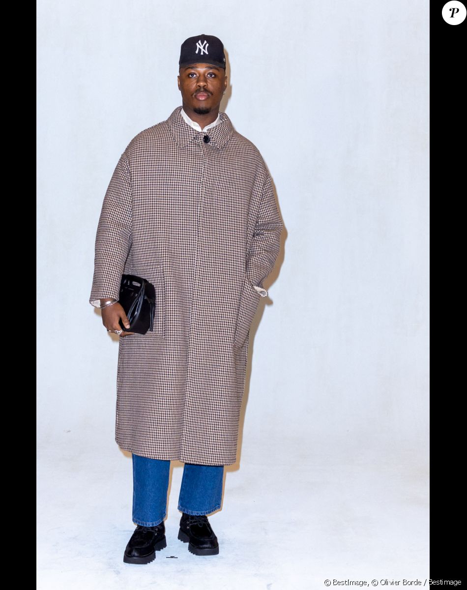 Denzel Dion - Photocall du défilé de mode Hommes "AMI" prêt-à-porter automne-hiver 2023/2024 lors de la fashion week de Paris. Le 19 janvier 2023 © Olivier Borde / Bestimage