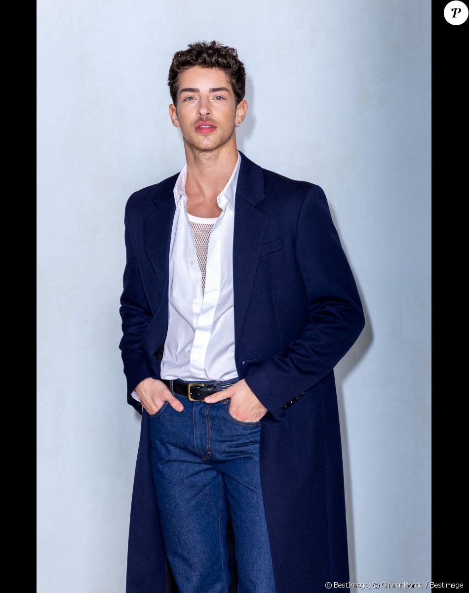 Manu Rios - Photocall du défilé de mode Hommes "AMI" prêt-à-porter automne-hiver 2023/2024 lors de la fashion week de Paris. Le 19 janvier 2023 © Olivier Borde / Bestimage