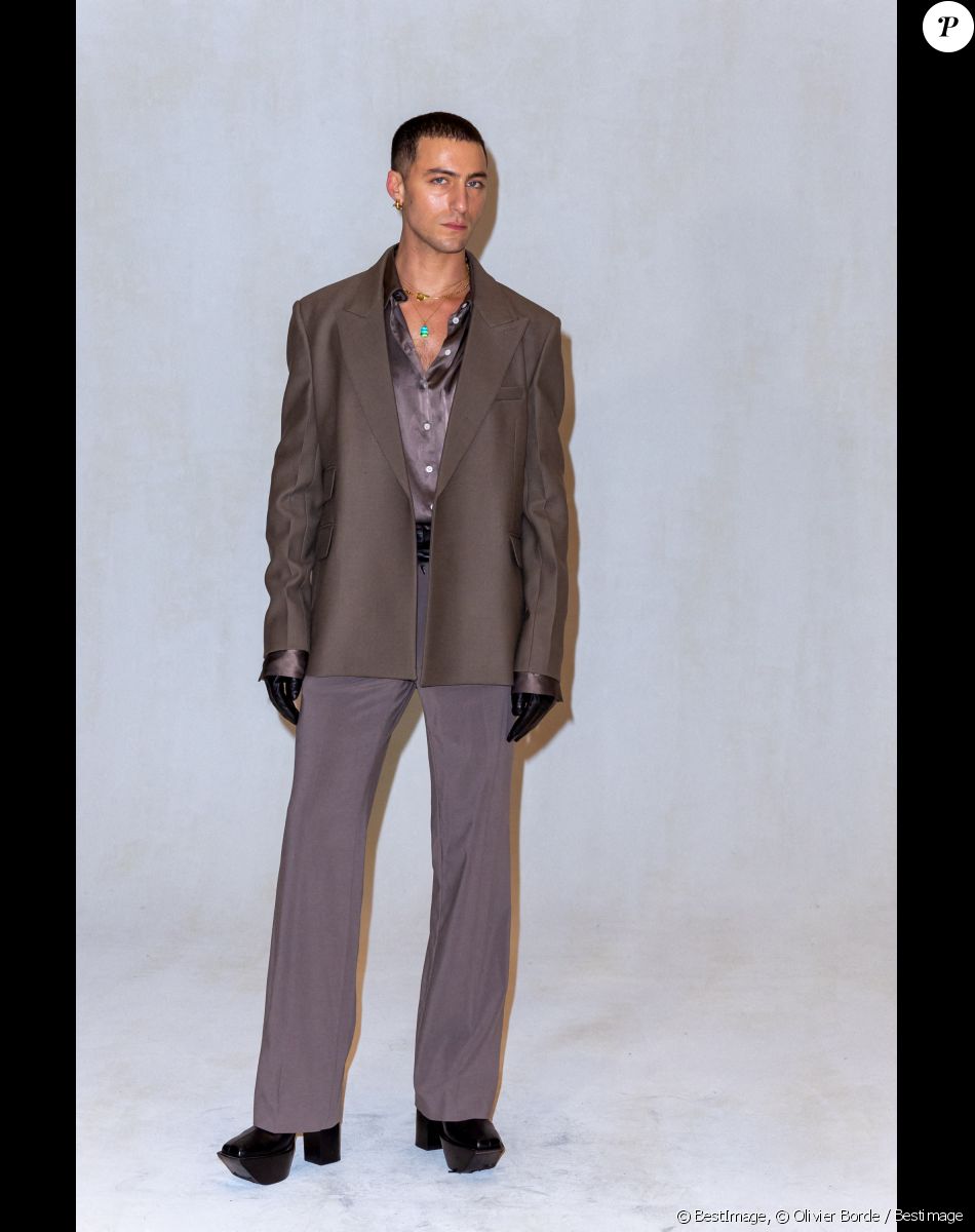 Alexander Roth - Photocall du défilé de mode Hommes "AMI" prêt-à-porter automne-hiver 2023/2024 lors de la fashion week de Paris. Le 19 janvier 2023 © Olivier Borde / Bestimage