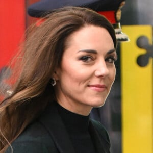 Catherine (Kate) Middleton, princesse de Galles, inaugure officiellement le nouveau Centre hospitalier Royal Liverpool University Hospital à Liverpool, Royaume Uni, le 12 janvier 2023. 