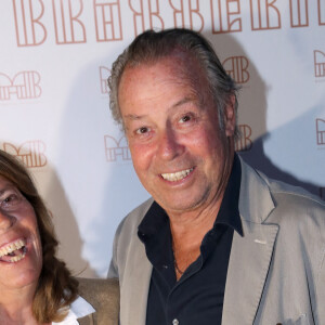 Michel Leeb et sa femme Béatrice - Inauguration de la Brasserie " Madame Brasserie " au 1er étage de La Tour Eiffel à Paris. Le 22 Septembre 2022. © Bertrand Rindoff Petroff-Giancarlo Gorassini / Bestimage