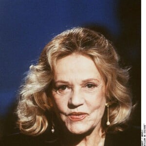 Jeanne Moreau lors de l'émission Bouillon de culture en 1994