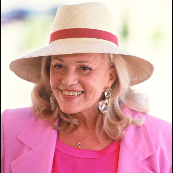 Jeanne Moreau au Festival de Cannes en 1991