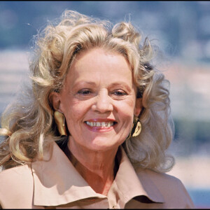 Jeanne Moreau au Festival de Cannes en 1987