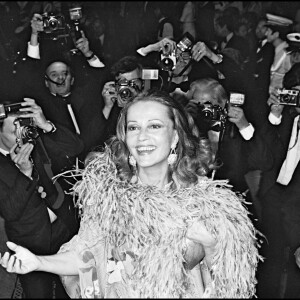 Jeanne Moreau en 1976 à Cannes
