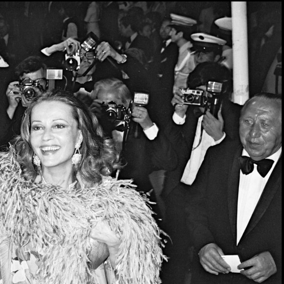 Jeanne Moreau en 1976 à Cannes