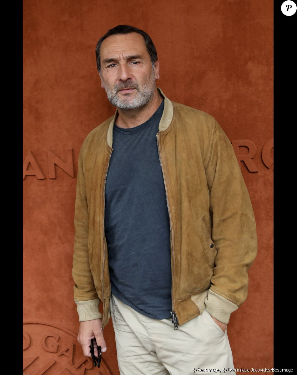Gilles Lellouche au village lors des Internationaux de France de Tennis de Roland Garros 2022 à Paris, France, le 5 juin 2022. © Dominique Jacovides/Bestimage