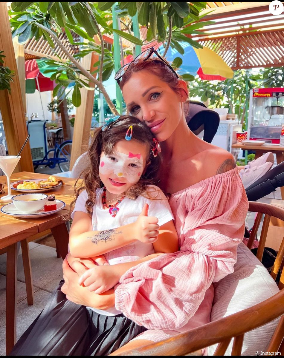 Julia Paredes et sa fille Luna