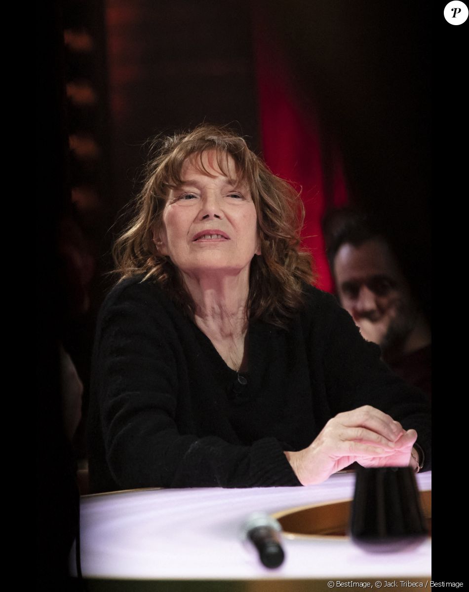 Exclusif - Jane Birkin - Enregistrement de l'émission "On Est En Direct" (OEED), présentée par L.Ruquier, diffusée sur France 2 © Jack Tribeca / Bestimage