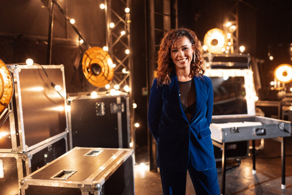 Exclusif - Chimène Badi - Backstage - Enregistrement de l'émission "Michel Polnareff, la soirée événement" sur France 2 © Tiziano Da Silva-Cyril Moreau / Bestimage