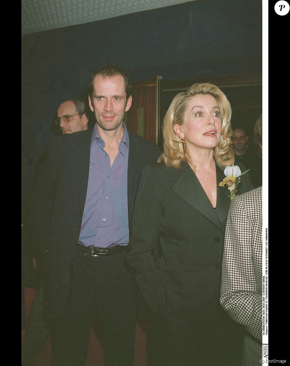Catherine Deneuve et son fils Christian Vadim