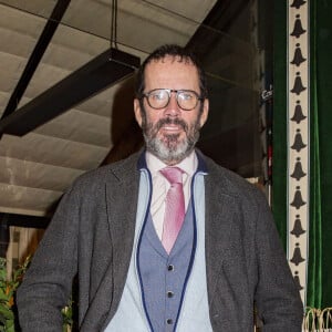 Christian Vadim - Remise du Prix Apollinaire au café "Les Deux Magots" à Paris. Le 18 novembre 2019 © Jack Tribeca / Bestimage