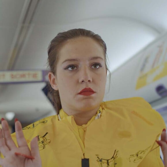 Adèle Exarchopoulos dans le film "Rien à foutre", d'Emmanuel Marre et Julie Lecoustre.