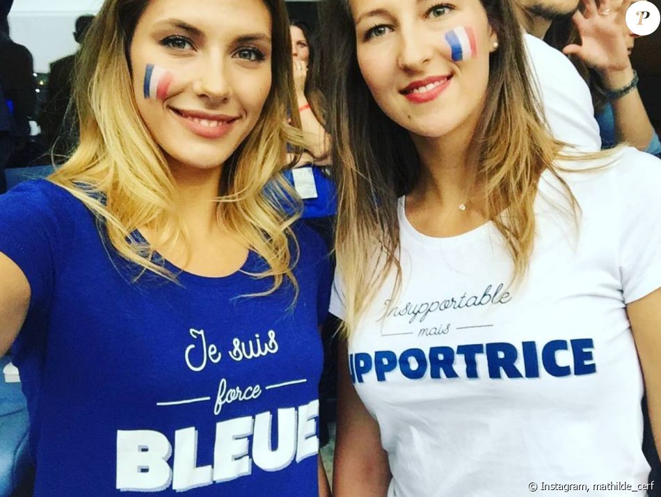 Camille Cerf et sa soeur jumelle Mathilde complices sur Instagram