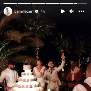 Camille Cerf partage des photos du mariage de sa soeur jumelle Mathilde - Instagram