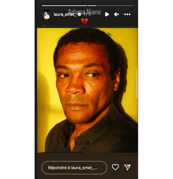 Laura Smet a fait part de son chagrin en story Instagram après la mort du comédien Adama Niane, son partenaire dans le téléfilm Imposture.