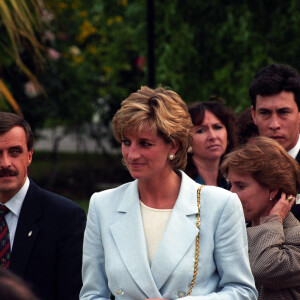 Lady Diana en Patagonie le 1er janvier 1995