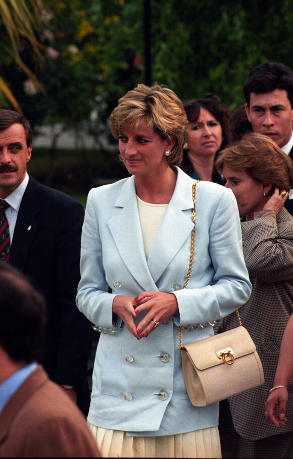 Lady Diana en Patagonie le 1er janvier 1995