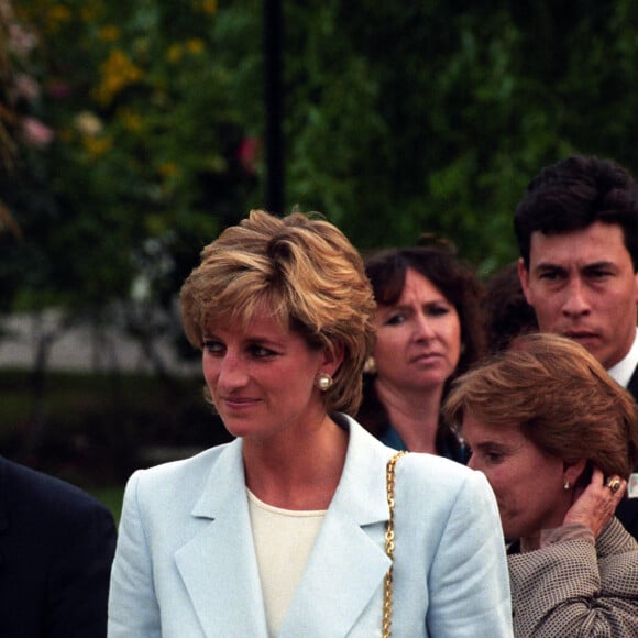 Lady Diana en Patagonie le 1er janvier 1995