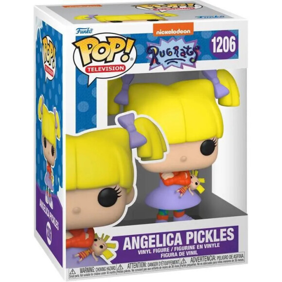 Votre enfant va adorer s'amuser avec la capricieuse figurine Funko Pop Television Razmoket Angelica