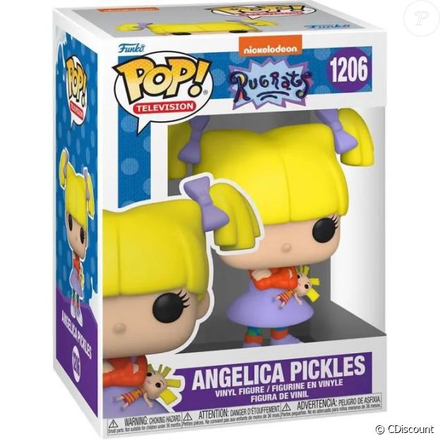 Votre enfant va adorer s'amuser avec la capricieuse figurine Funko Pop Television Razmoket Angelica