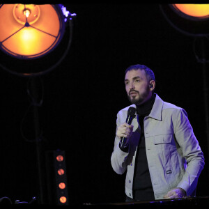 Christophe Willem - 9ème édition de "La nuit de la déprime" aux Folies Bergère à Paris le 30 janvier 2023. © Alain Guizard/Bestimage 
