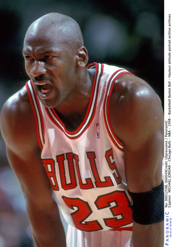 Archives - Michael Jordan - Chicago Bulls - NBA en 1998. © Panoramic / Bestimage