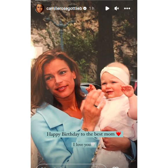 Camille Gottlieb a dévoilé de tendres et inédites photos de sa maman Stéphanie de Monaco pour son anniversaire