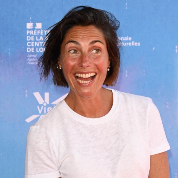 Alessandra Sublet au photocall de la première édition du Festival du Film de Demain au Ciné Lumière à Vierzon, France. © Coadic Guirec/Bestimage