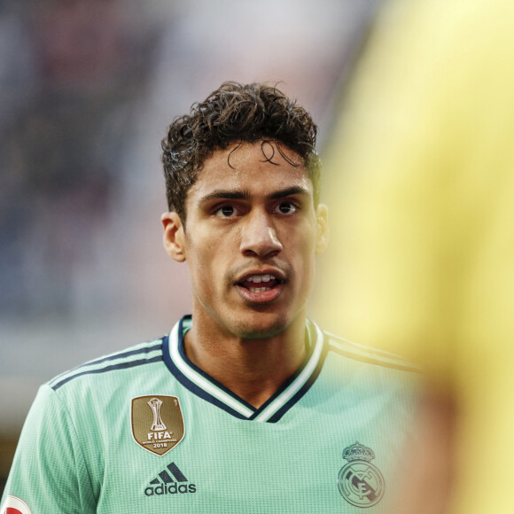 Raphaël Varane - La Liga : Le Real Madrid contre le RCD Espanyol de Barcelona, à Madrid, le 7 décembre 2019.