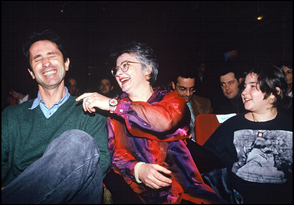Thierry Lhermitte, Josiane Balasko et sa fille Marilou Berry en 1994